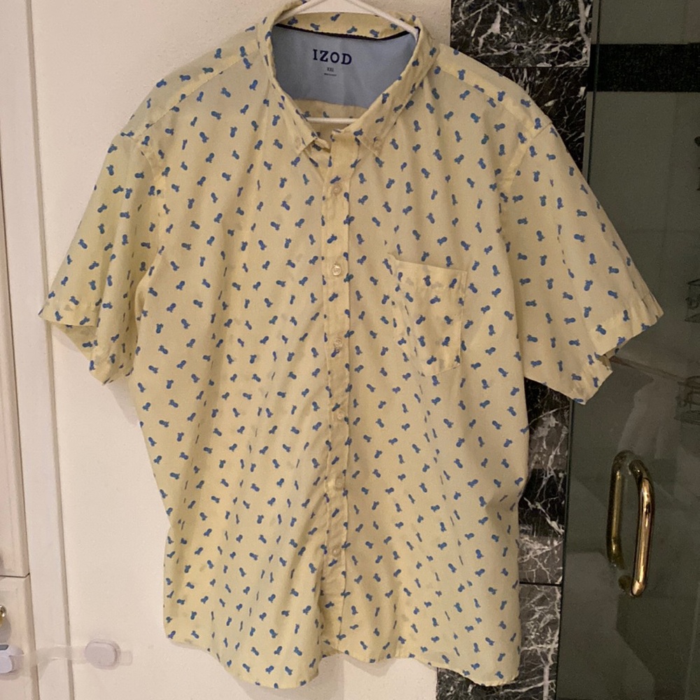 Pineapple Mens XXL button up